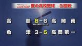 夏の高校野球富山大会ベスト８出そろう 高朋、高岡第一が準々決勝に　|　富山のニュース｜天気・防災｜チューリップテレビ