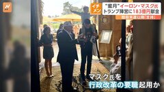 日本円で約183億円にものぼる献金　選挙戦でトランプ氏を支援してきたイーロン・マスク氏の影響力は| TBS CROSS DIG with Bloomberg