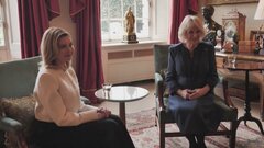 ウクライナ大統領夫人がイギリス訪問　カミラ王妃と会談、チャールズ国王の支援メッセージ感謝伝える| TBS CROSS DIG with Bloomberg