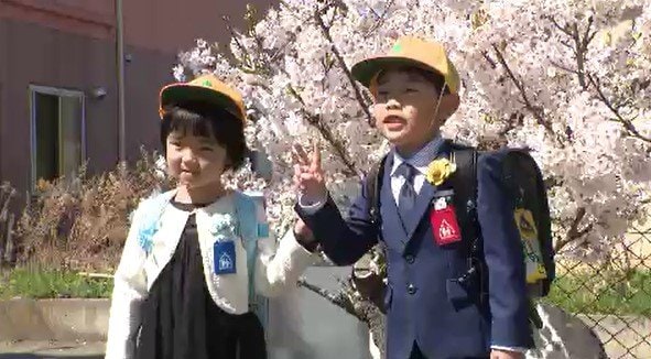 「ちょっとだけドキドキ…」長野市の小学校で入学式…新1年生は保育園などで練習した歌を披露…県内公立小中学校の入学式は6日がピーク　|　SBC NEWS | 長野のニュース | SBC信越放送