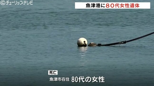 魚津港に８０代女性遺体　目立った外傷や衣服の乱れなし　司法解剖し死因調べる　富山|TBS NEWS DIG