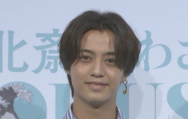 【 キンプリ・髙橋海人 】　葛飾北斎のアートから刺激　「僕のアイドル生活にも影響を与える北斎」|TBS NEWS DIG
