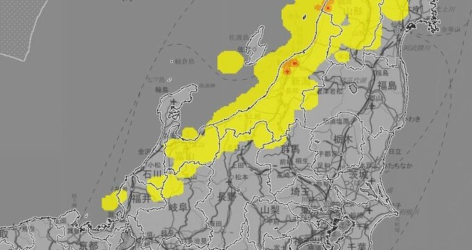 【気象情報】北陸地方は8日夕方にかけて落雷や竜巻などの激しい突風、降ひょうに注意　大気の状態が非常に不安定となり局地的に積乱雲が発達する見込み【雨風シミュレーション】　|　富山のニュース｜天気・防災｜チューリップテレビ