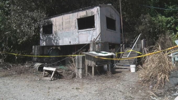 トタン造りの建物が全焼　焼け跡から1人の遺体　沖縄・名護市　|　沖縄のニュース｜RBC 琉球放送