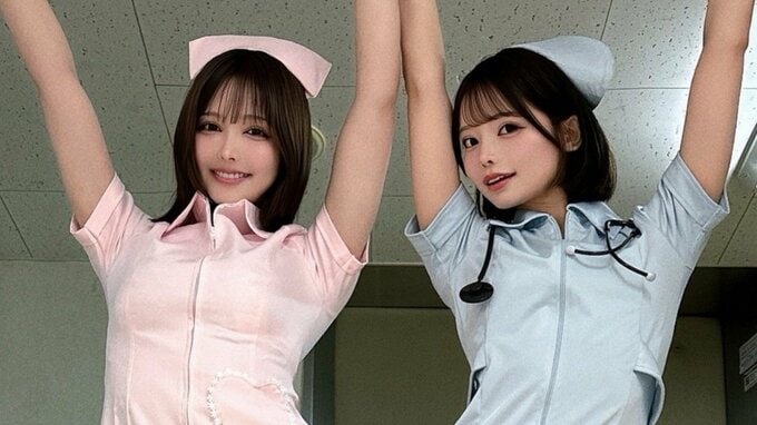 【 米倉みゆ 】169cm×170cm　水沢あおさんとの高身長ナース２ショットに「世界とれる美脚」の声|TBS NEWS DIG