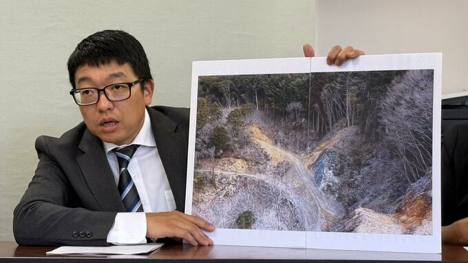 保安林に風車12基⋯大規模な風力発電、住民らが「工事の作業許可取り消し」求める　業者は許可を得るも「本来、県が許可すべき工事は⋯」【高知】　|　高知のニュース・天気｜KUTV NEWS | KUTVテレビ高知