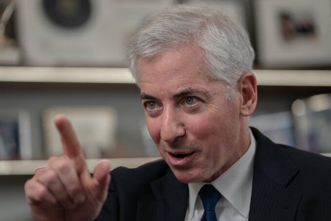 最高のトランプトレード成功させたアックマン氏、投資額の13倍増狙う
