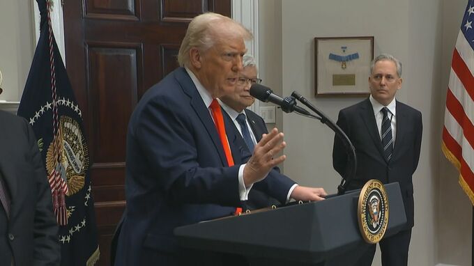 トランプ大統領　TSMCが新たに1000億ドル投資と発表　国内に新工場建設へ　「経済安全保障にも国家安全保障にも関わる」|TBS NEWS DIG