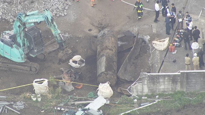 【速報】JR国立駅近くの工事現場で爆発か 50代ぐらいの男性1人搬送も意識あり ガソリンスタンドの跡地で工事中か 警視庁　|TBS NEWS DIG