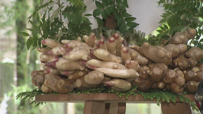 日本でここだけ「生姜まつり」香辛料の神様に祈願　|　石川県のニュース｜MRO北陸放送