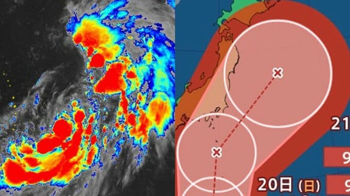 【台風情報】大型の台風25号（ドゥージェン）発生　最大瞬間風速40m/sに発達見込み　関東・東海にシルバーウィークに直撃の恐れ　東京・千葉・埼玉・静岡など…　日本への影響は？　更新済み雨風シミュレーションあり|TBS NEWS DIG