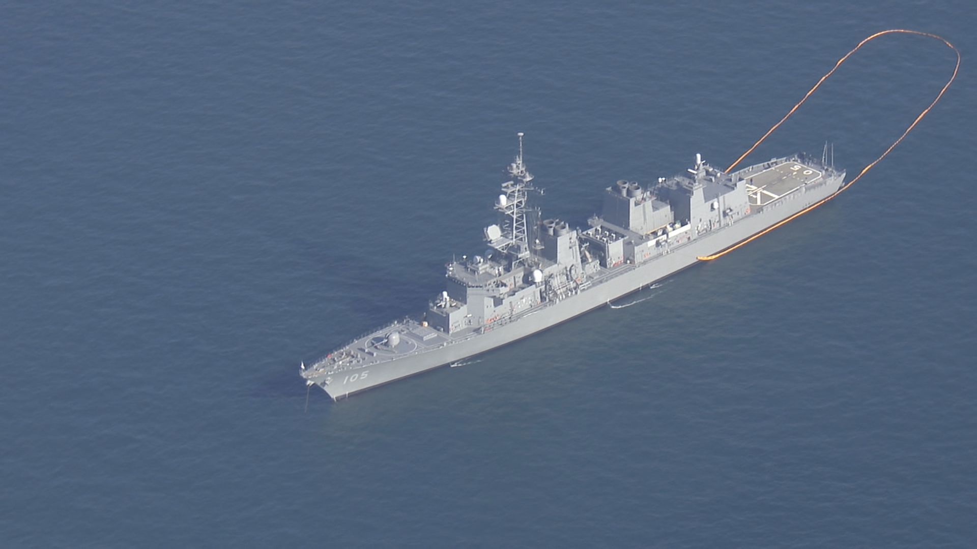 速報】海自護衛艦「いなづま」航行不能事故 艦長ら幹部が浅瀬を認識せ