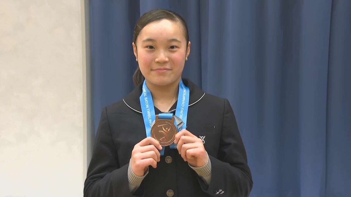 大分市スポーツ市長表彰　バトントワーリング世界3位・阿南友理選手ら9人