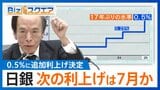 日銀0.5%に追加利上げ　次の利上げは7月か　東短リサーチ加藤チーフエコノミスト解説【Bizスクエア】|TBS NEWS DIG