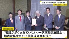 「審議が尽くされていない」立憲が鈴木財務大臣の不信任決議案を提出　異例の“深夜国会”の可能性も| TBS CROSS DIG with Bloomberg