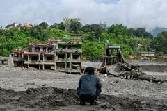 ネパール・中国国境の洪水、行方不明が4800人に急増－死者919人確認| TBS CROSS DIG with Bloomberg