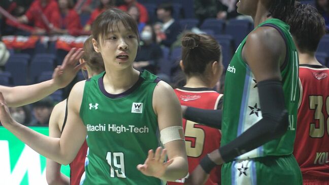【女子バスケ】未来のエース候補 札幌山の手高出身・舘山萌菜が地元で凱旋試合「優勝が決まってほっとしている」|TBS NEWS DIG