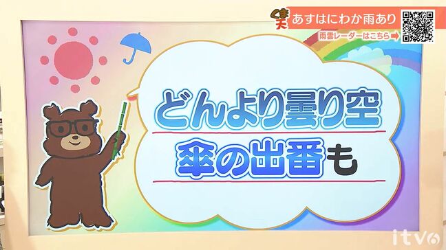 13日（木）はどんより曇り空 傘の出番も 愛媛|TBS NEWS DIG