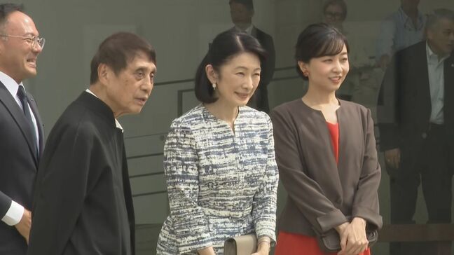 秋篠宮家の紀子さま佳子さま 瀬戸内国際芸術祭へ「近くで見ると海の表情がそれぞれに」親子で“アートの島”直島を訪問|TBS NEWS DIG