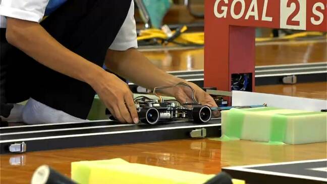 高校生がロボットカーで最速を競う「マイコンカーラリー大会」コースに合わせプログラミング　鹿児島|TBS NEWS DIG