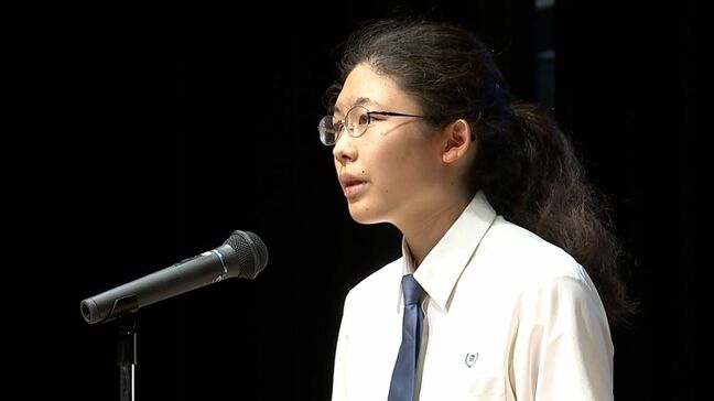 「理不尽ゲットアングリー現象」「急いで探さなくていい」それぞれの言葉で今を生きる中学生が表現 “少年の主張岡山県大会”|TBS NEWS DIG