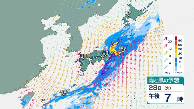 「台風1号」発達しながら北東へ…気象庁の進路予想は？　最大瞬間風速「55メートル」予想　西日本・東日本は29日にかけ「大雨」　宮崎県・鹿児島県に線状降水帯予測情報　24時間雨量、近畿250ミリ・関東甲信180ミリ予想も|TBS NEWS DIG