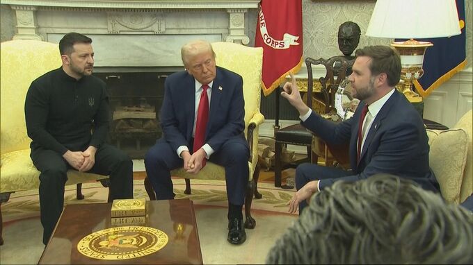 首脳会談での異例の“口論” トランプ大統領に称賛・非難いずれも相次ぐ|TBS NEWS DIG