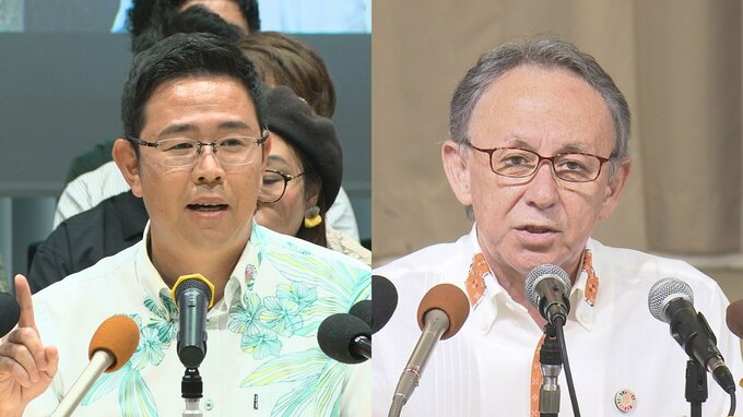 【沖縄県知事選挙】現職玉城デニー知事、新人古謝玄太氏の主軸2人が出馬表明　告示まで4か月|TBS NEWS DIG