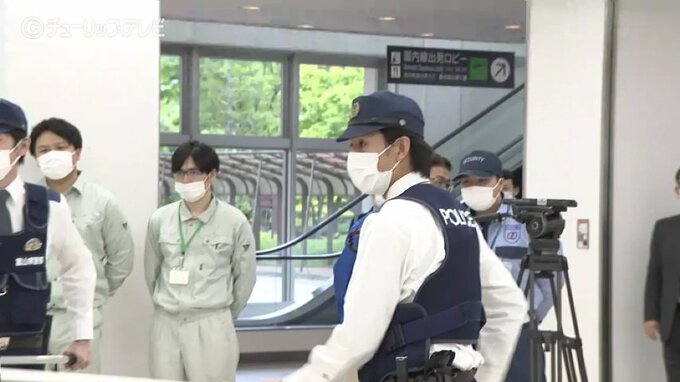 「下がれ、下がれ！」空港で警備強化訓練　G7教育大臣会合に向けて　富山　|　富山のニュース｜天気・防災｜チューリップテレビ