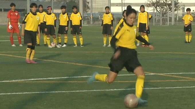 未来のなでしこジャパンを夢見て 3年連続全国大会出場を目指す 柳ヶ浦高校女子サッカー部　|　大分のニュース｜OBS NEWS｜大分放送