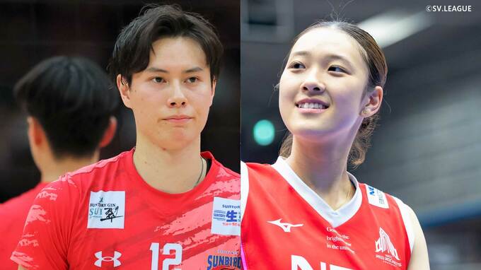 SVリーグ初代王者・女王を懸け決勝戦開幕！サントリー髙橋藍「もう一段階強いサンバーズを」STINGS愛知はRS4位から頂点狙う|TBS NEWS DIG
