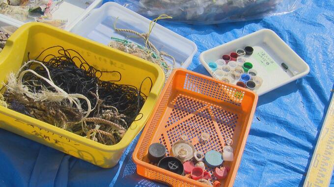 海洋ごみ調査　海岸に漂着したものはプラ類が最多　愛媛　|　愛媛のニュース - Nスタえひめ｜あいテレビは6チャンネル