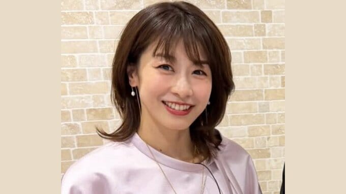 【 加藤綾子 】41歳誕生日祝いのサプライズにカトパン感激　娘との“愛おしい後ろ姿”＆ユースケ・サンタマリアとの笑顔2ショットを公開|TBS NEWS DIG