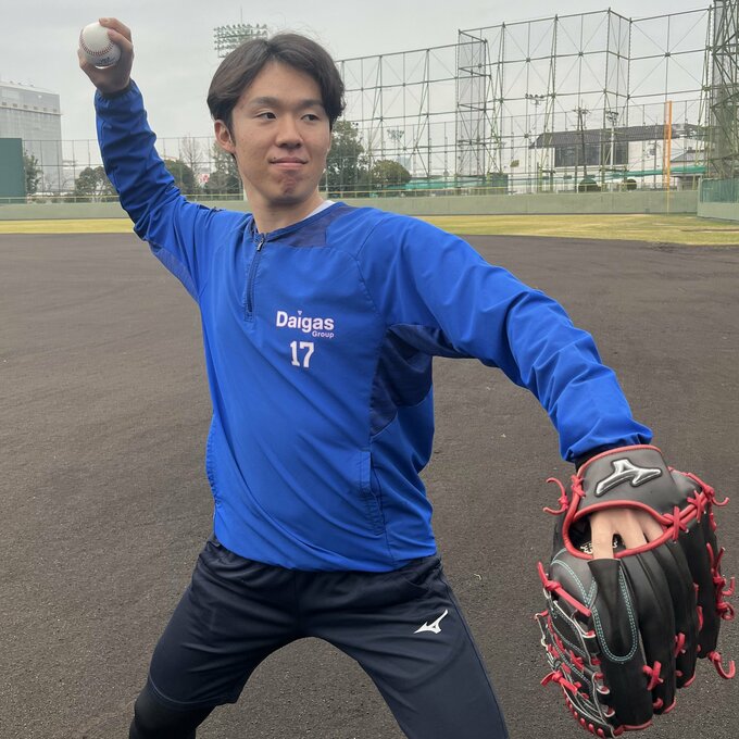 【2024年注目選手リスト】大阪ガス・稲垣豪人　ケガから復活した日本選手権MVP 3年目の進化へ「怖さのある真っすぐ」【社会人野球　投手】|TBS NEWS DIG