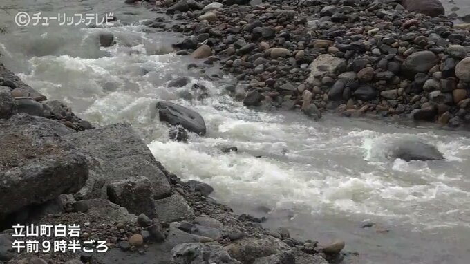 あす昼前まで大雨に警戒 復旧作業中の立山町では不安の声 富山|TBS NEWS DIG