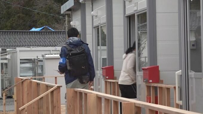 町で初の仮設住宅完成「前向きに生活して頂ければ」大森町長が視察　能登半島地震で被災した石川県能登町　|　石川県のニュース｜MRO北陸放送