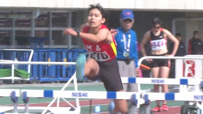 「練習場所は橋の上」競技場も、スパイクを履く機会もない島からハードル女王に　陸上少女が迎える15の春　|　沖縄のニュース｜RBC 琉球放送