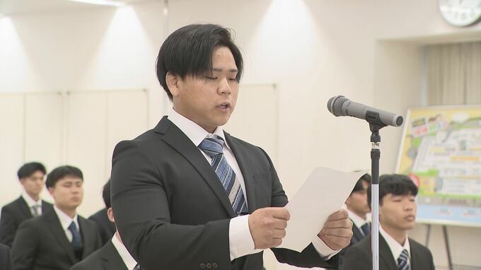 「失敗しないのは限界に挑んでいない」　東洋鋼鈑下松事業所　59人が入社　山口|TBS NEWS DIG