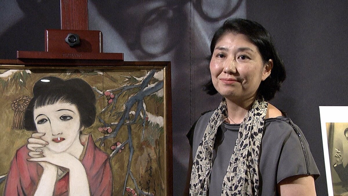 竹久夢二の晩年の傑作「南枝早春」が里帰り 夢二郷土美術館でお披露目