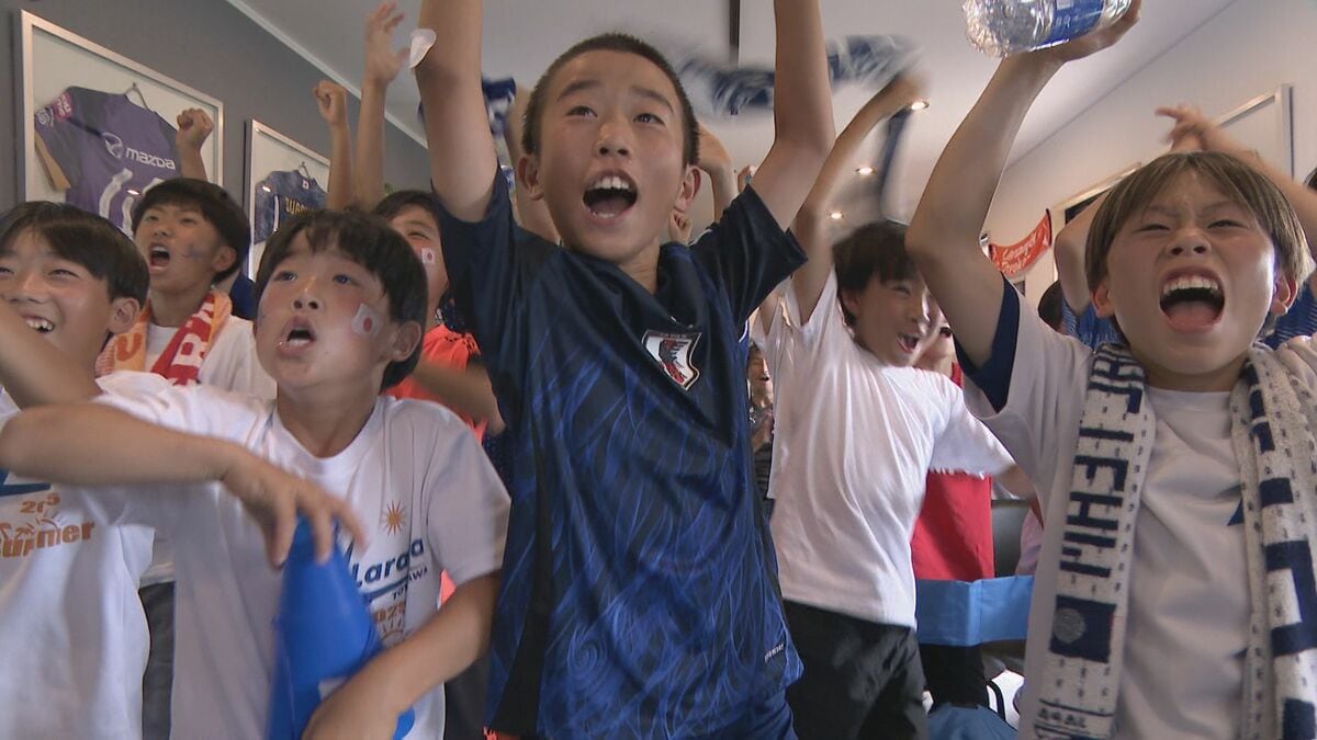 W杯チュニジア戦 DF菅原選手の地元サッカークラブからも声援 「夢ではなく現実の目標に」 愛知・豊川市
