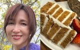 【 工藤静香 】 「タンパク質ケーキ！笑」　手作りスイーツを紹介　「ヨーグルトでサンド、マスキング。はちみつをかけて食べてもGood 」|TBS NEWS DIG