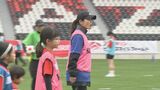 サッカー元なでしこ澤穂希さんや元日本代表福西崇史さん ウォーキングフットボールで被災者と交流|TBS NEWS DIG