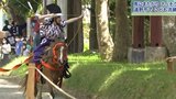 馬にまたがりさっそうと 岩手・遠野市でこども流鏑馬大会|TBS NEWS DIG