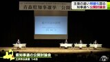 青森県知事選挙「主張の違い明確化」立候補予定者が公開討論会・6テーマで政策訴え | 青森のニュース│ATV NEWS│青森テレビ