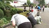 夏の観光シーズンを前に市民団体が観光バス駐車場を清掃|TBS NEWS DIG