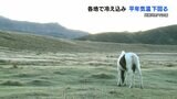【冷え込み】各地で平年を下回る『肌寒い朝』 標高1100メートルの草千里では霜 熊本 | 熊本のニュース|RKK NEWS|RKK熊本放送