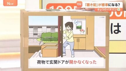 置き配」が標準に？手渡しは追加料金の「100～200円」可能性も