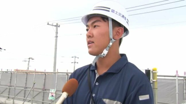 高校生が松山外環の工事現場で建設業の魅力を学ぶ 愛媛・松山市|TBS NEWS DIG