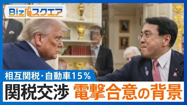 関税15％と引き換えに「80兆円投資」…“利益9割”発言は「額面通り受け取ったらダメ」【Bizスクエア】 |TBS NEWS DIG