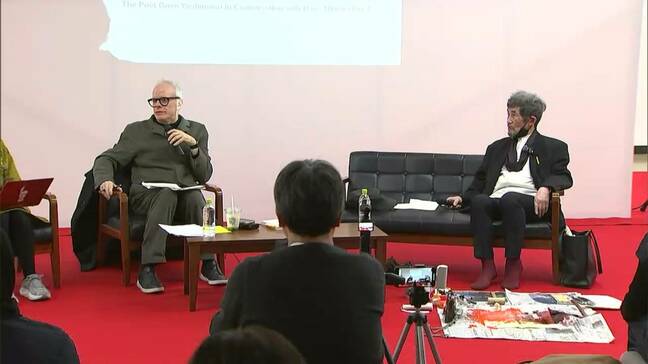 現代アートの祭典「岡山芸術交流」　ハンス・ウルリッヒ・オブリストさんと詩人・吉増剛造さんが芸術のあり方探る対談【岡山】|TBS NEWS DIG